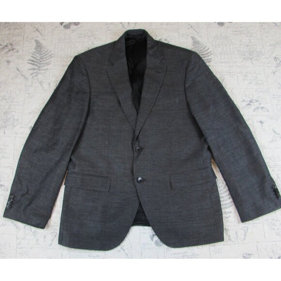 HUGO BOSS  Phoenix comfort fit Tesse Italian wool  linen jacket blazer mens 40S - Picture 1 of 11